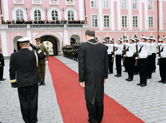 Vabariigi Presidendi Toomas Hendrik Ilvese ametivande andmine Riigikogu ees